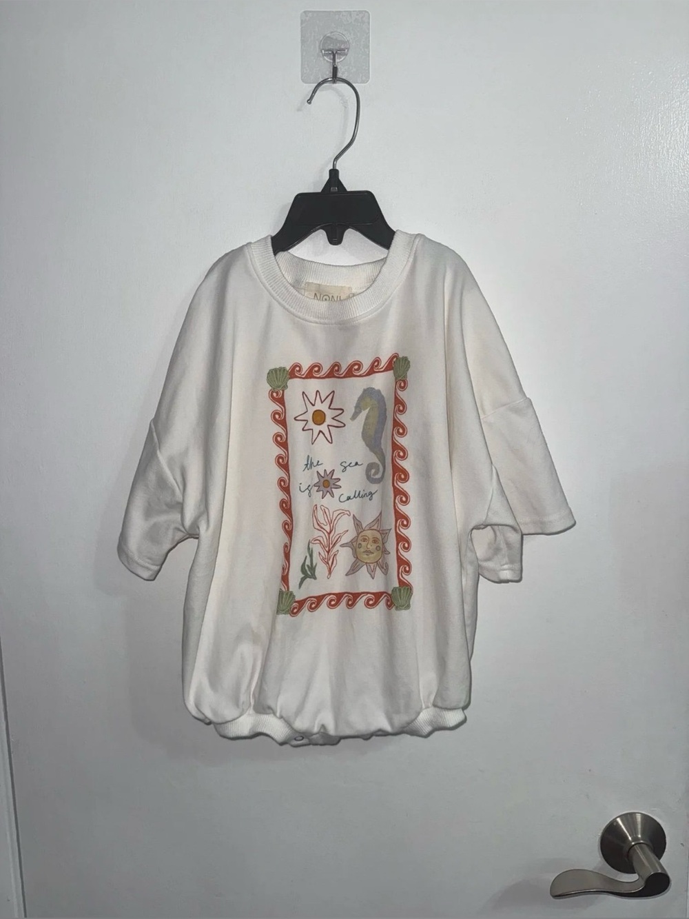 Noni the Label Under the Sea T Shirt Romper HSA $90 Size 2y